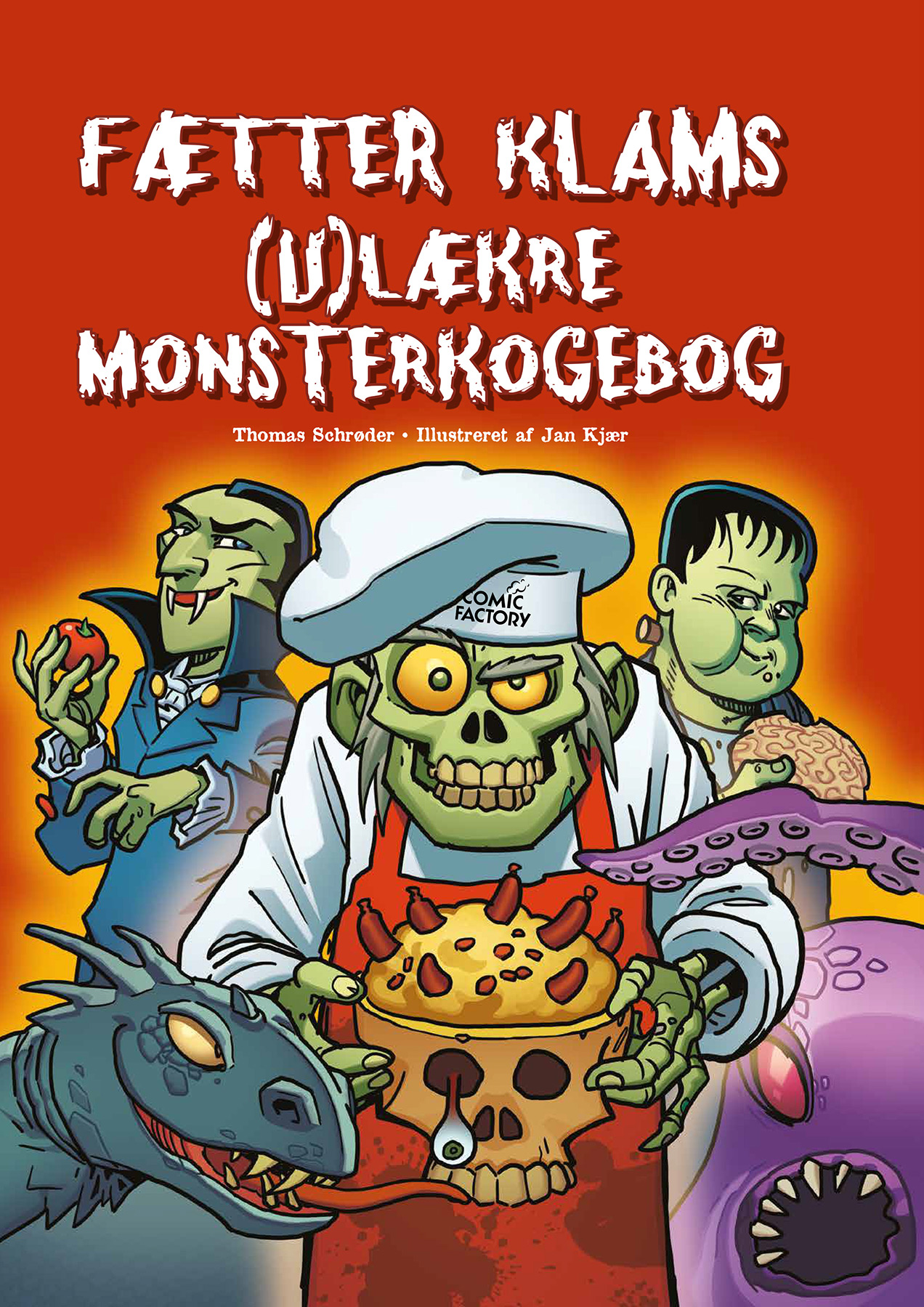 Cousin Gross Distasteful Cookbook Thomas Schrøder Danish Comics Foreign Rights