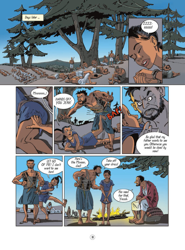 Nofret Slave in the Levant Sussi Bech Danish Comics Foreign Rights