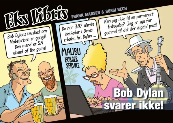 Eks Libris Frank Madsen Sussi Bech Danish Comics Foreign Rights